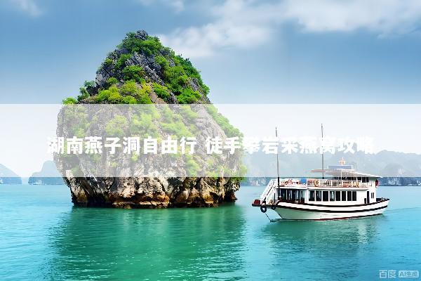 湖南燕子洞自由行 徒手攀岩采燕窝攻略