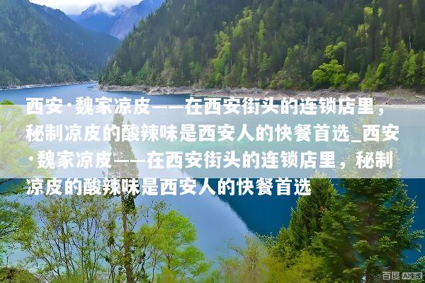 西安·魏家凉皮——在西安街头的连锁店里，秘制凉皮的酸辣味是西安人的快餐首选_西安·魏家凉皮——在西安街头的连锁店里，秘制凉皮的酸辣味是西安人的快餐首选