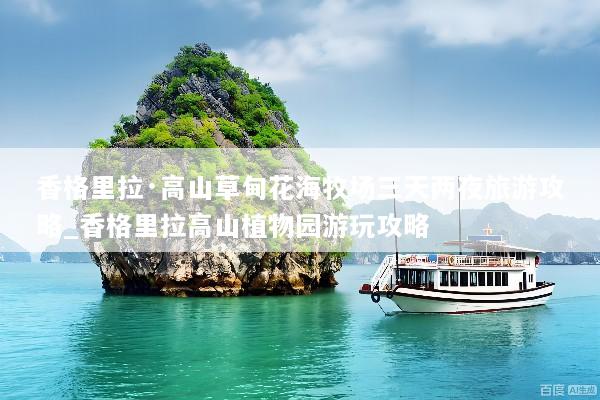 香格里拉·高山草甸花海牧场三天两夜旅游攻略_香格里拉高山植物园游玩攻略