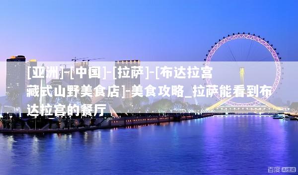 [亚洲]-[中国]-[拉萨]-[布达拉宫藏式山野美食店]-美食攻略_拉萨能看到布达拉宫的餐厅
